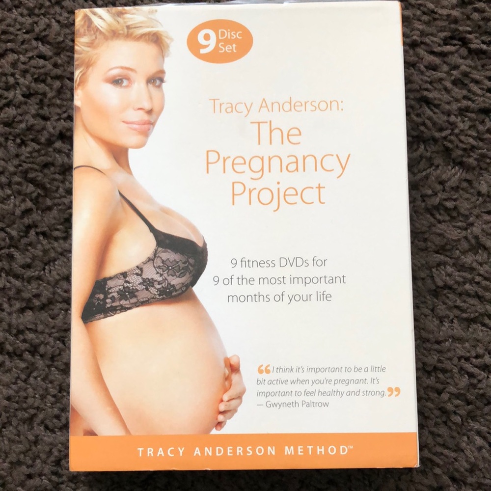 Tracy Anderson the pregnancy project dvds